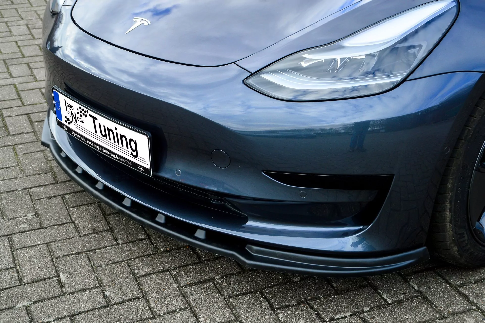 CUP Frontspoilerlippe für Tesla Model 3 ab Bj. 2017-
