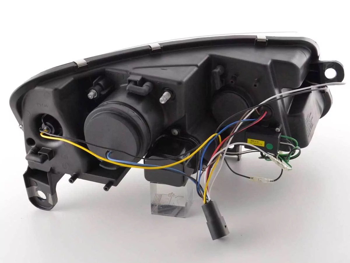 Scheinwerfer Set Daylight LED TFL-Optik Audi A6 Typ 4F Bj. 04-08 schwarz