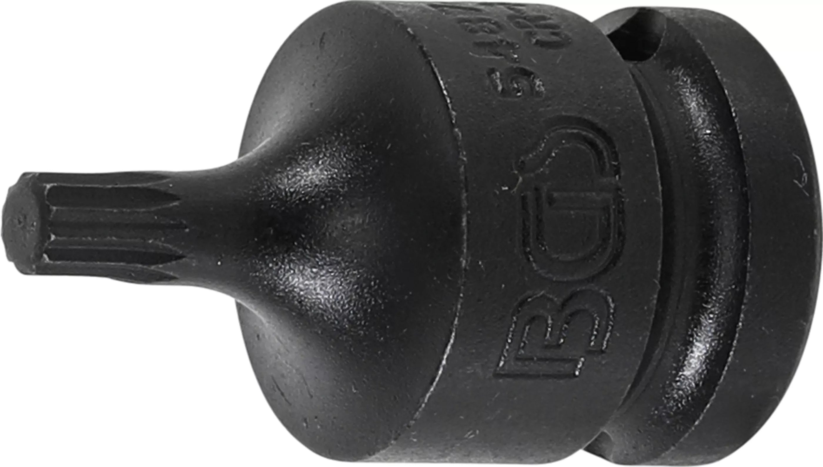 Kraft-Bit-Einsatz | Länge 43 mm | Antrieb Innenvierkant 12,5 mm (1/2") | Innenvielzahn (für XZN) M6