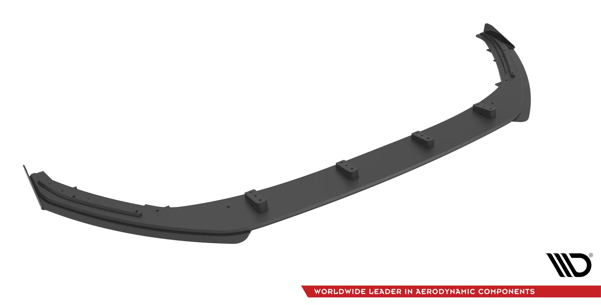 Street Pro Front Ansatz Für +Flaps Für + Flaps Audi A3 8Y Schwarz Hochglanz