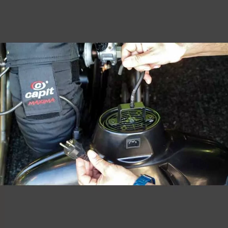 NEW Capit Anzug - Kombi Trockner warm / kalt Luft