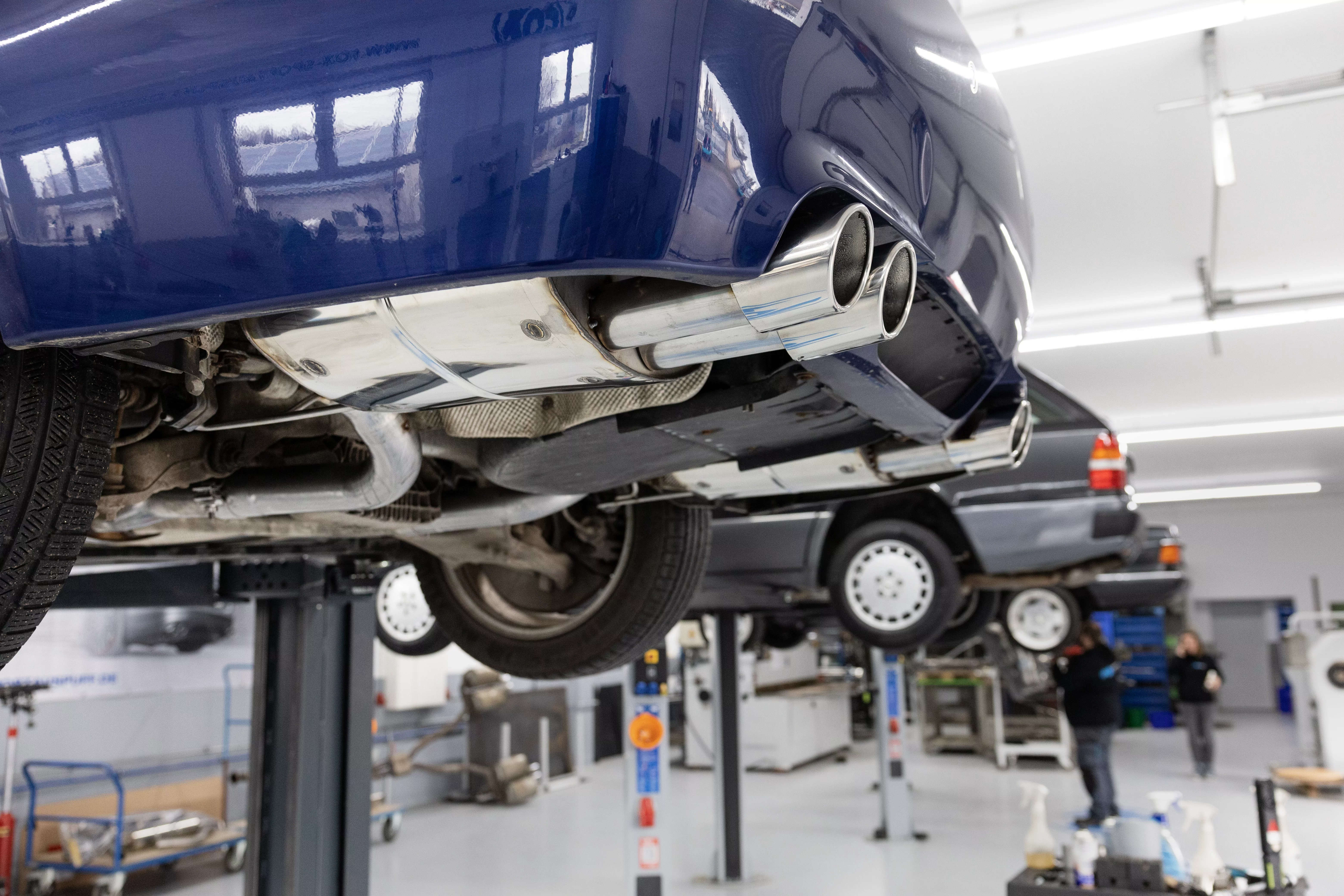 BMW E60 M5  Endschalldämpfer rechts/links - 2x115x85 Typ 32 rechts/links