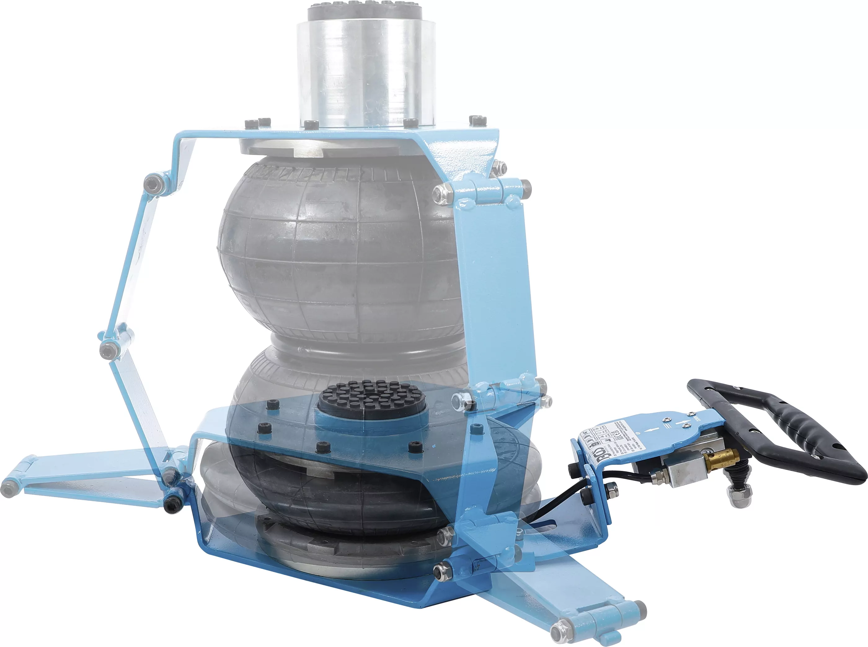 Pneumatischer Ballon-Wagenheber | max. 445 mm | 2000 kg