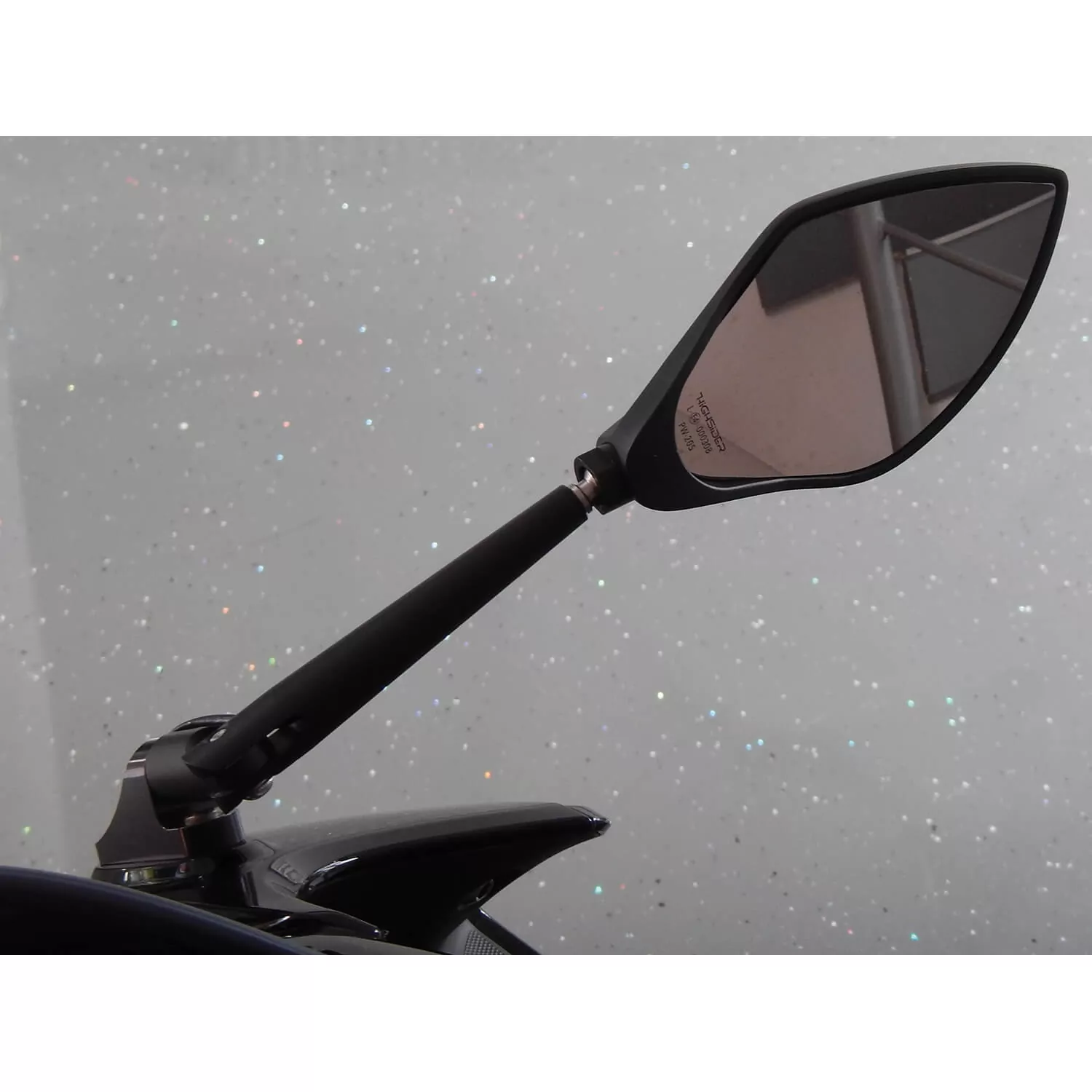 HIGHSIDER pro Verkleidungsspiegel Torezzo Schwarz Mit LED Blinker (Paar)