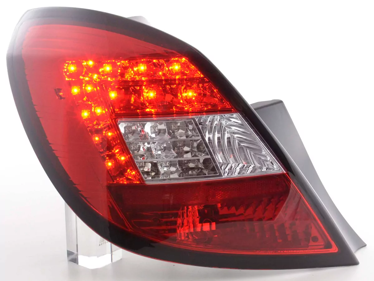 LED Rückleuchten Set Opel Corsa D 5-türig Bj. 06-10 rot/klar