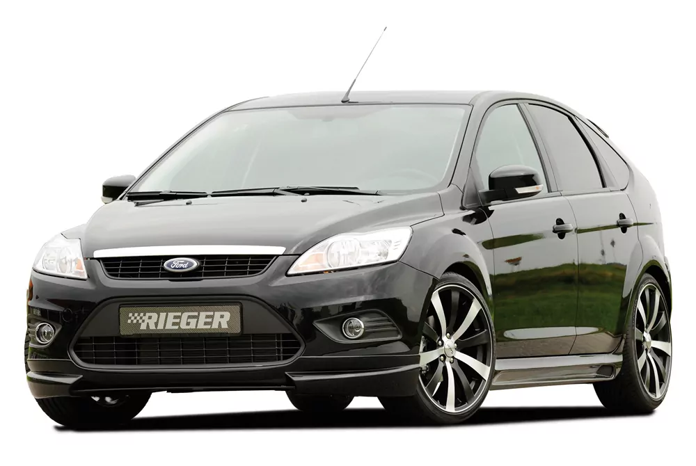 Rieger Seitenschweller links  carbon look für Ford Focus 2 5-tür. 02.08-01.11 (ab Facelift)