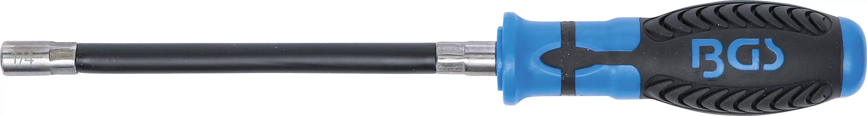 Bit-Schraubendreher für Bits mit flexiblem Schaft | Abtrieb Innensechskant 6,3 mm (1/4")