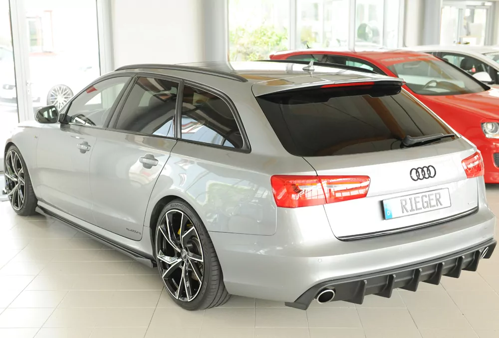 Rieger Seitenschweller links ansatz für Audi A6 S6 (4G/C7) Lim. 02.12-08.14 (bis Facelift)