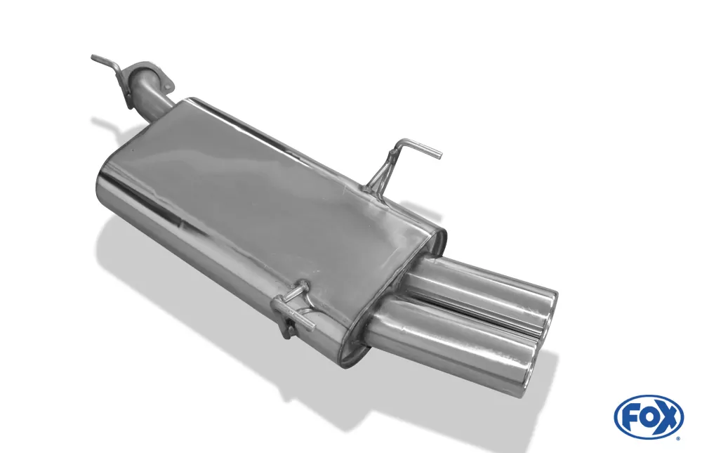 Opel Vectra B - Bj. 94`-9/99`  Endschalldämpfer Ø55mm - 2x80 Typ 13