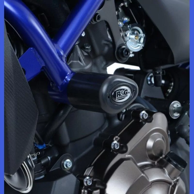 R&G Sturzpads Set "No Cut" Yamaha MT-07 ´14- / XSR 700 ´15- / Tracer 700 ´16-20