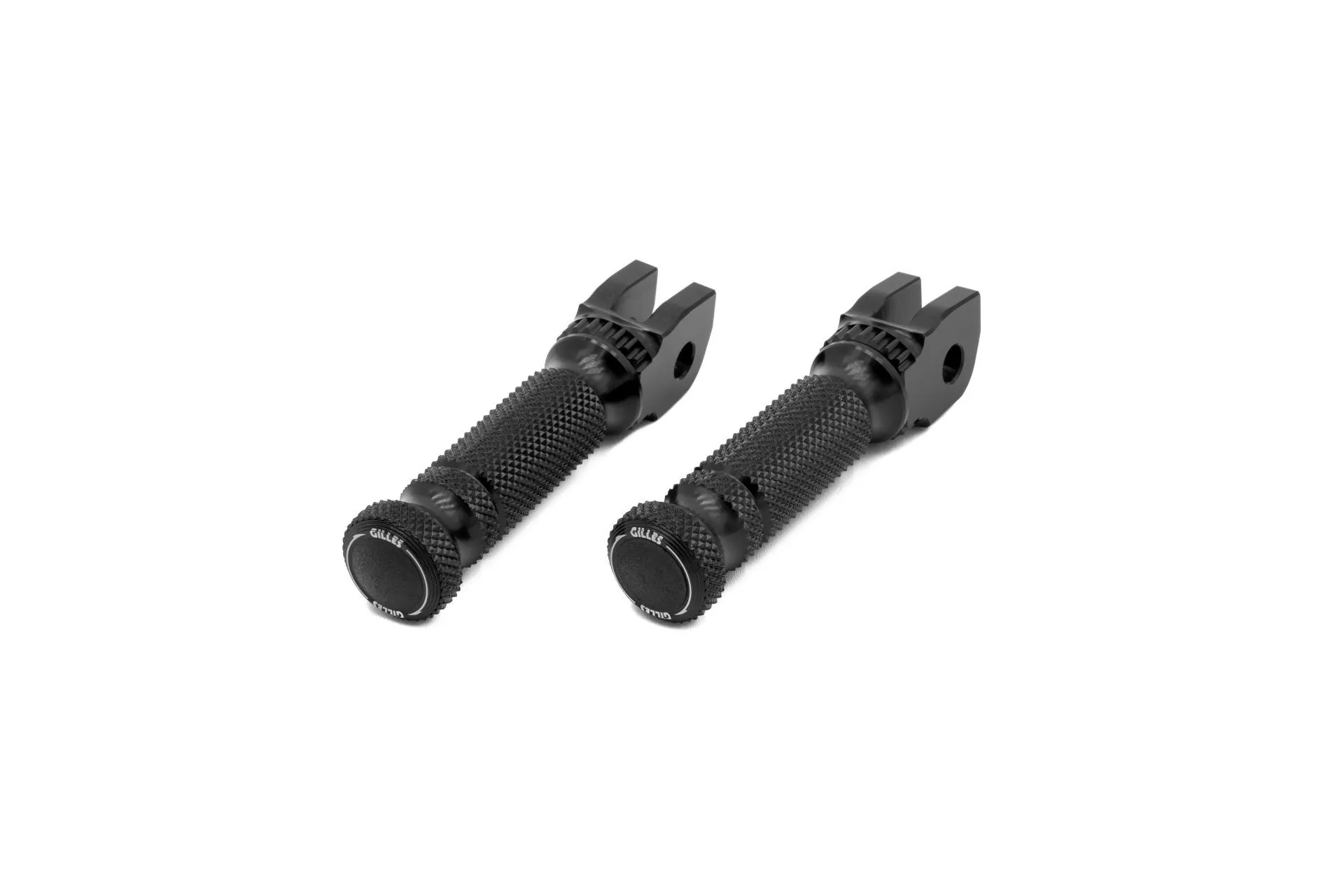 Gilles Austauschfußrasten-Kit Sport Fahrer schwarz für Yamaha YZF-R1 YZF-R6 R7