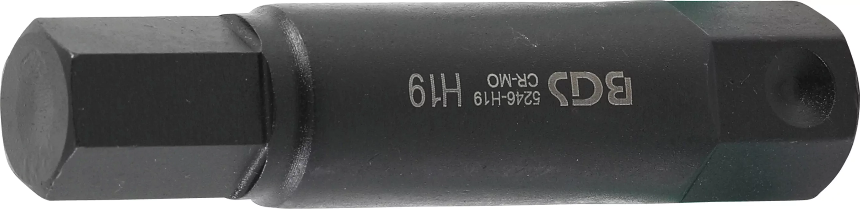 Bit | Länge 100 mm | Antrieb Außensechskant 22 mm | Innensechskant 19 mm