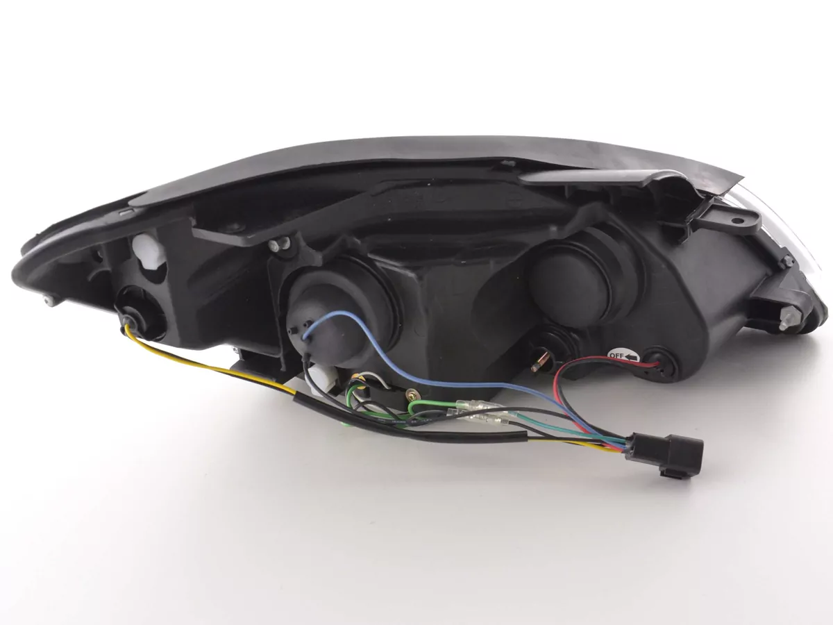 Scheinwerfer Set Daylight LED TFL-Optik Kia cee'd 5-trg. Typ ED Bj. 06-09 schwarz