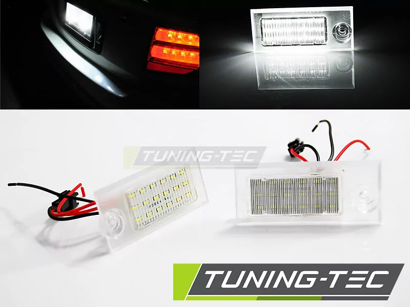 License Led Lights Fits Audi A6 C5 97-04 Sedan