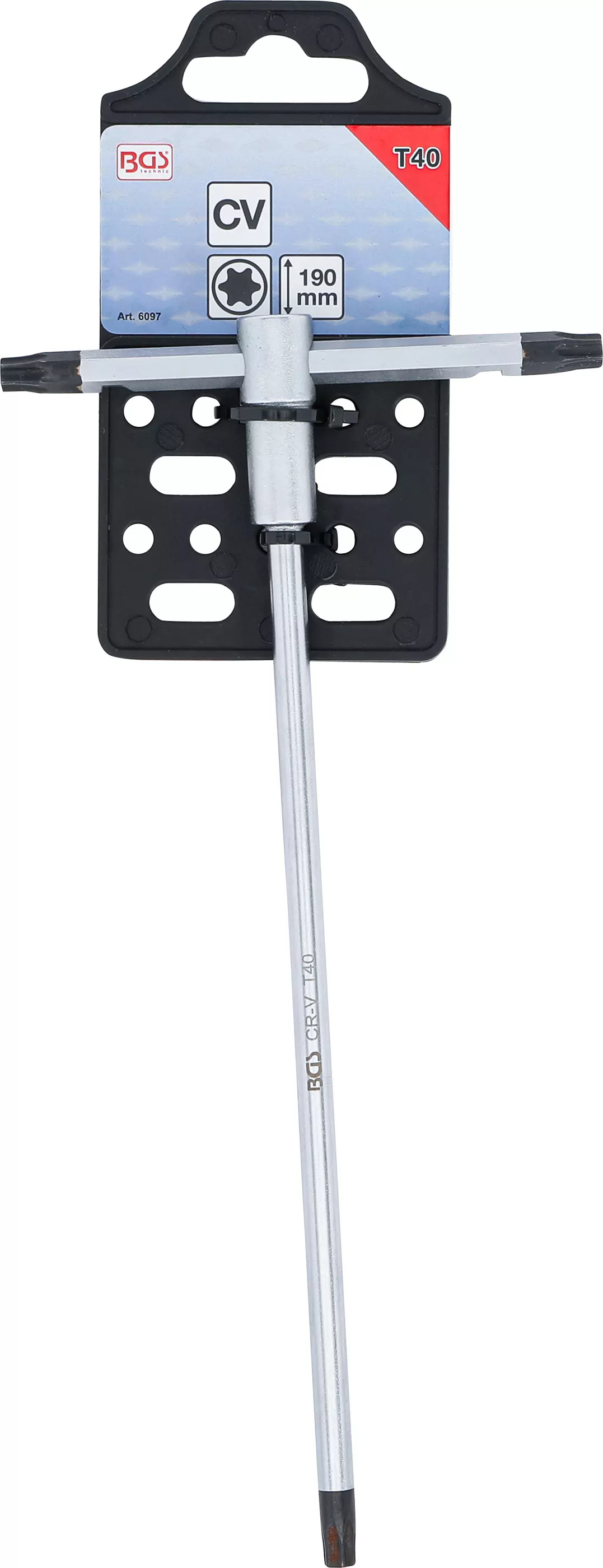 Schraubendreher mit T-Gleitgriff | T-Profil (für Torx) | T40