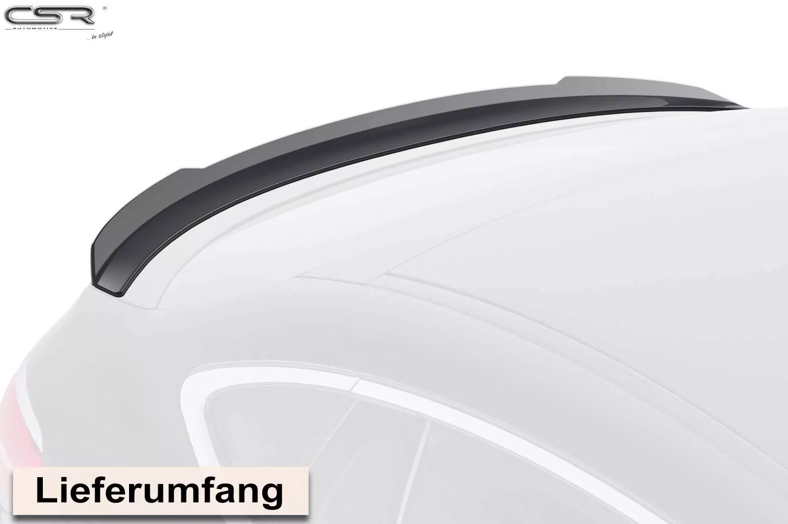 Heckflügel mit ABE für Mercedes Benz GLC C253 Coupe HF709-M Carbon Look (matt)