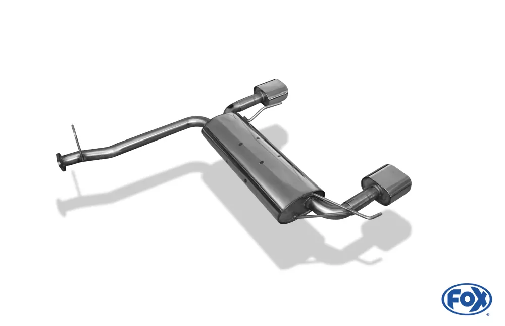 Honda Prelude IV BB2/3  Endschalldämpfer quer Ausgang rechts/links - 135x80 Typ 53 rechts/links