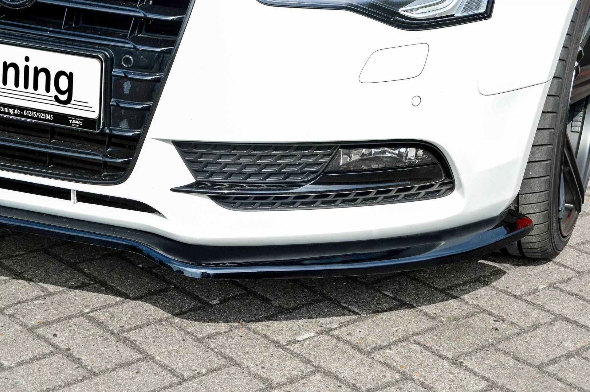 Cup Frontspoilerlippe für Audi A5 B8 Facelift Bj. 2011-2016