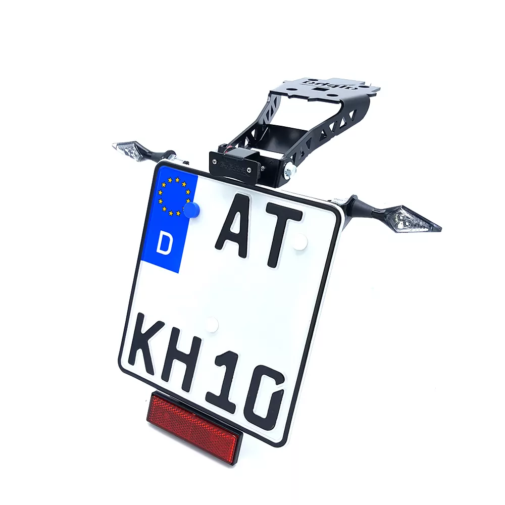 alpha Technik Kennzeichenhalter Suzuki GSX-S750; Typ WC50, WC52; Modelljahr 2017-