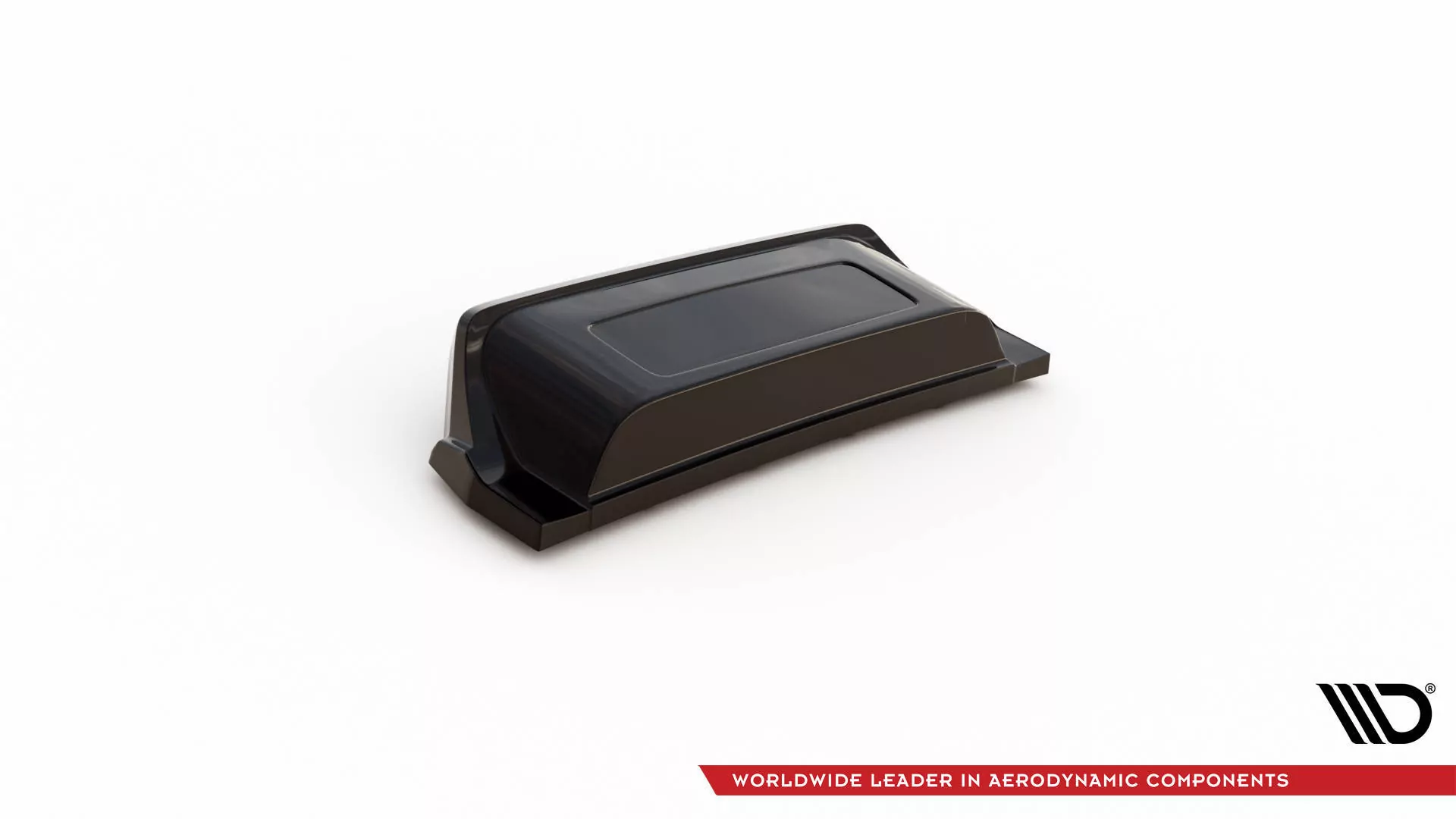 Hinten Splitter (mit Einem Vertikalem Balken) Volkswagen T-Roc R / R-Line Mk1 Facelift Schwarz Hochglanz