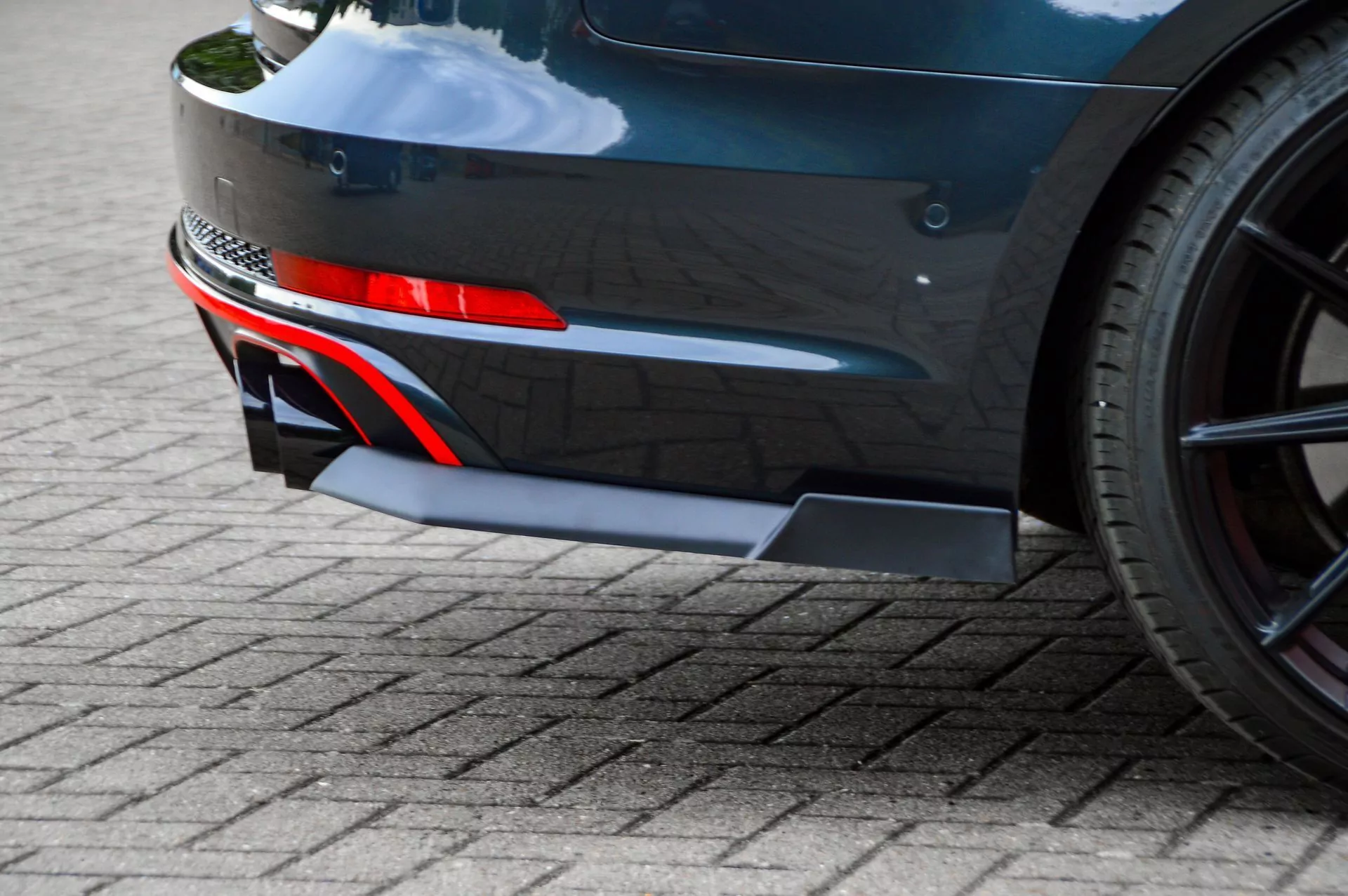 Heckansatz Seitenteile V2 mit Wings für Audi S4 B9 Bj. 2015-2019