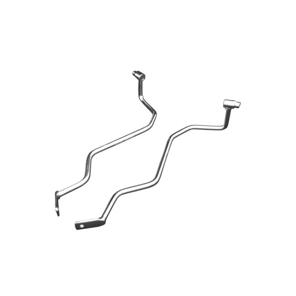 HIGHWAY HAWK Saddlebags support kit, Honda VT 600 Shadow, chrome