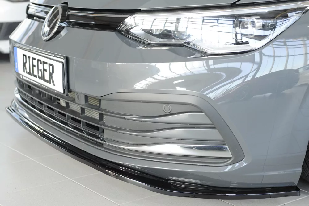 Rieger Spoilerschwert glanz schwarz für VW Golf 8 3-tür. 12.19-03.24 (bis Facelift)