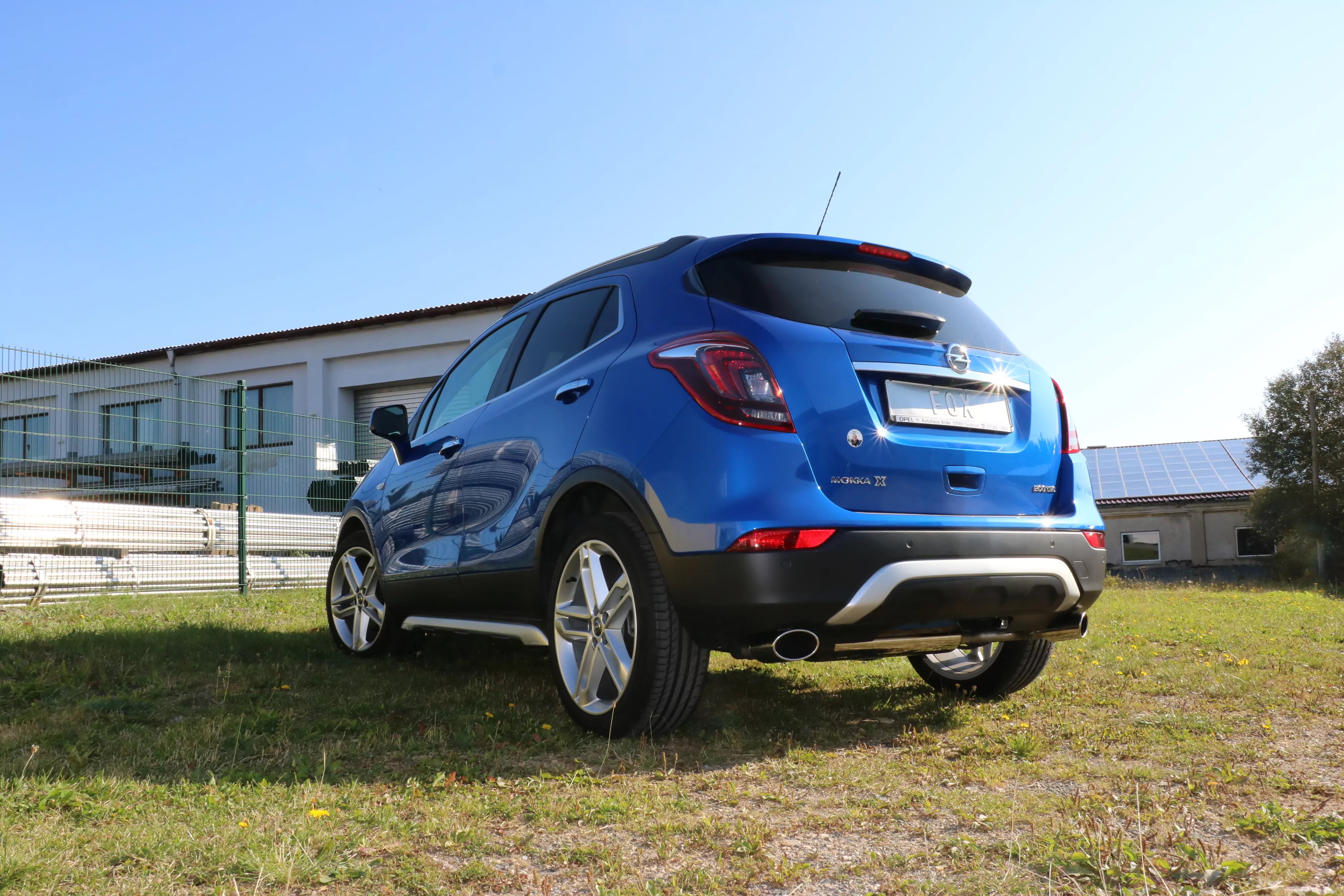 Opel Mokka 4x4 & 4x2  Endschalldämpfer rechts/links - 115x85 Typ 38 rechts/links