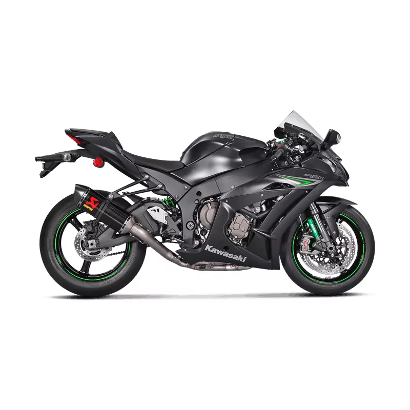 Akrapovic Evolution Line (Carbon) Auspuffanlage für Kawasaki Ninja ZX-10R Modelljahr 2016-2020 Ninja ZX-10R SE 2018-2020 Ninja ZX-10RR 2017-2020