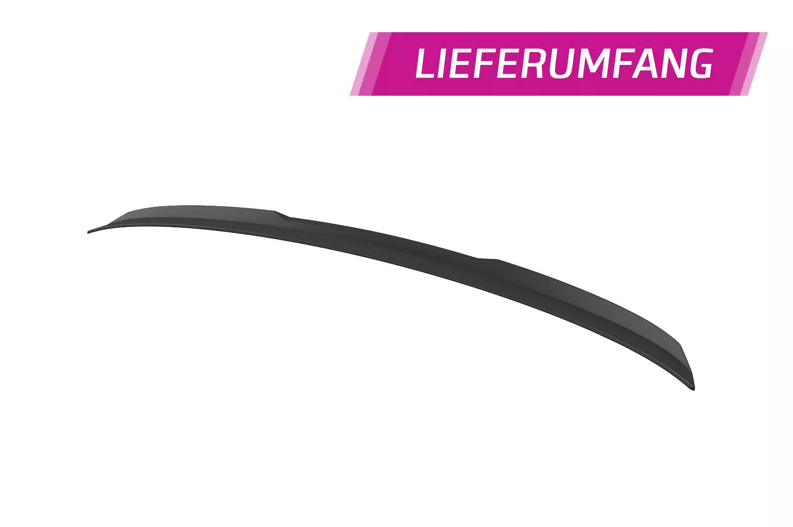 Heckflügel mit ABE für BMW 3er G21 HF765 Strukturiert (schwarz matt)