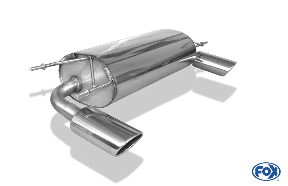 Mazda MX5 Typ NC  Endschalldämpfer Ausgang rechts/links - 115x85 Typ 32 rechts/links - dezenter sportlicher Sound mit EWG-Betriebserlaubnis
