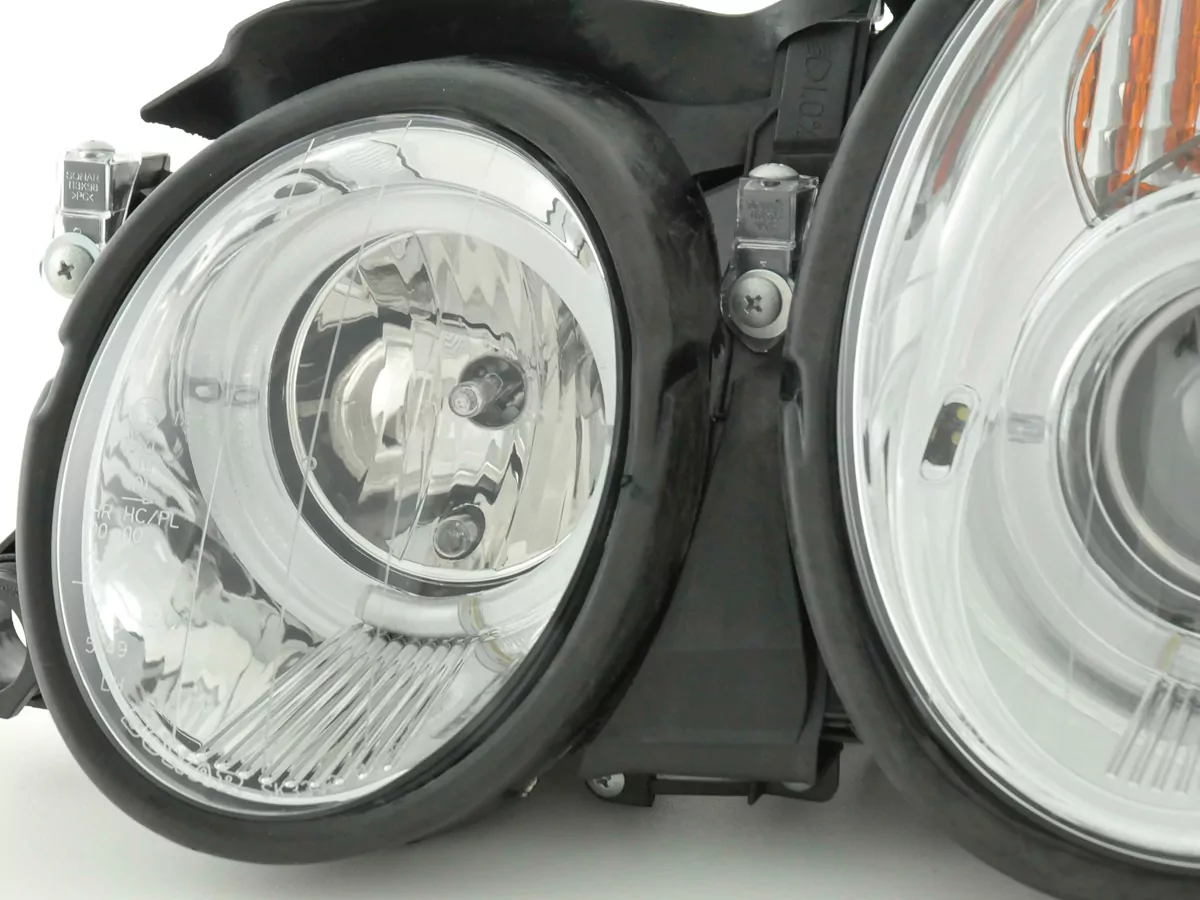 Scheinwerfer Set Mercedes CLK Typ W208 Bj. 98-02 chrom