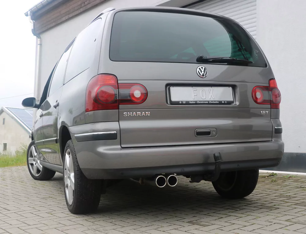 Ford Galaxy WGR/ VW Sharan 7M  Endschalldämpfer - 2x80 Typ 13