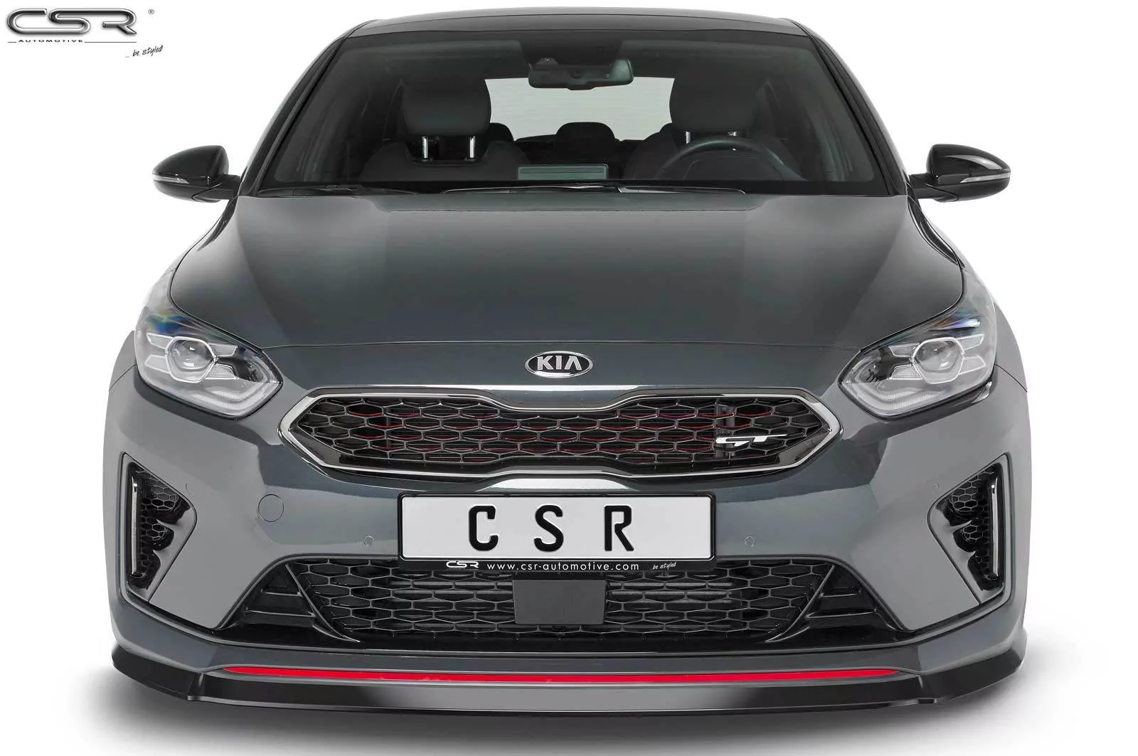 Cup-Spoilerlippe mit ABE für Kia Ceed (CD) GT CSL422-M Carbon Look (matt)