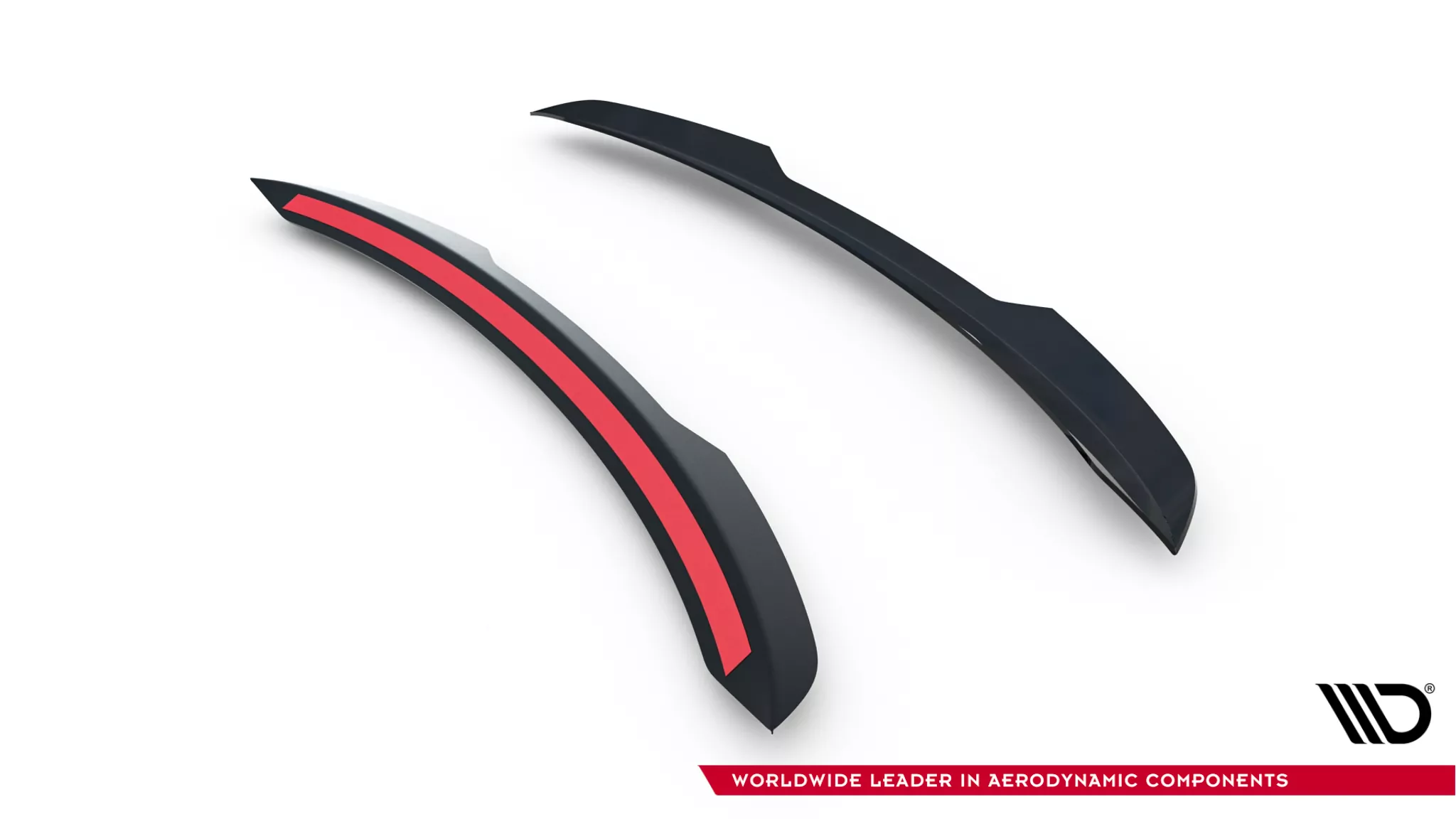 Spoiler CAP Für Renault Megane E-Tech Electric Mk1 Schwarz Hochglanz