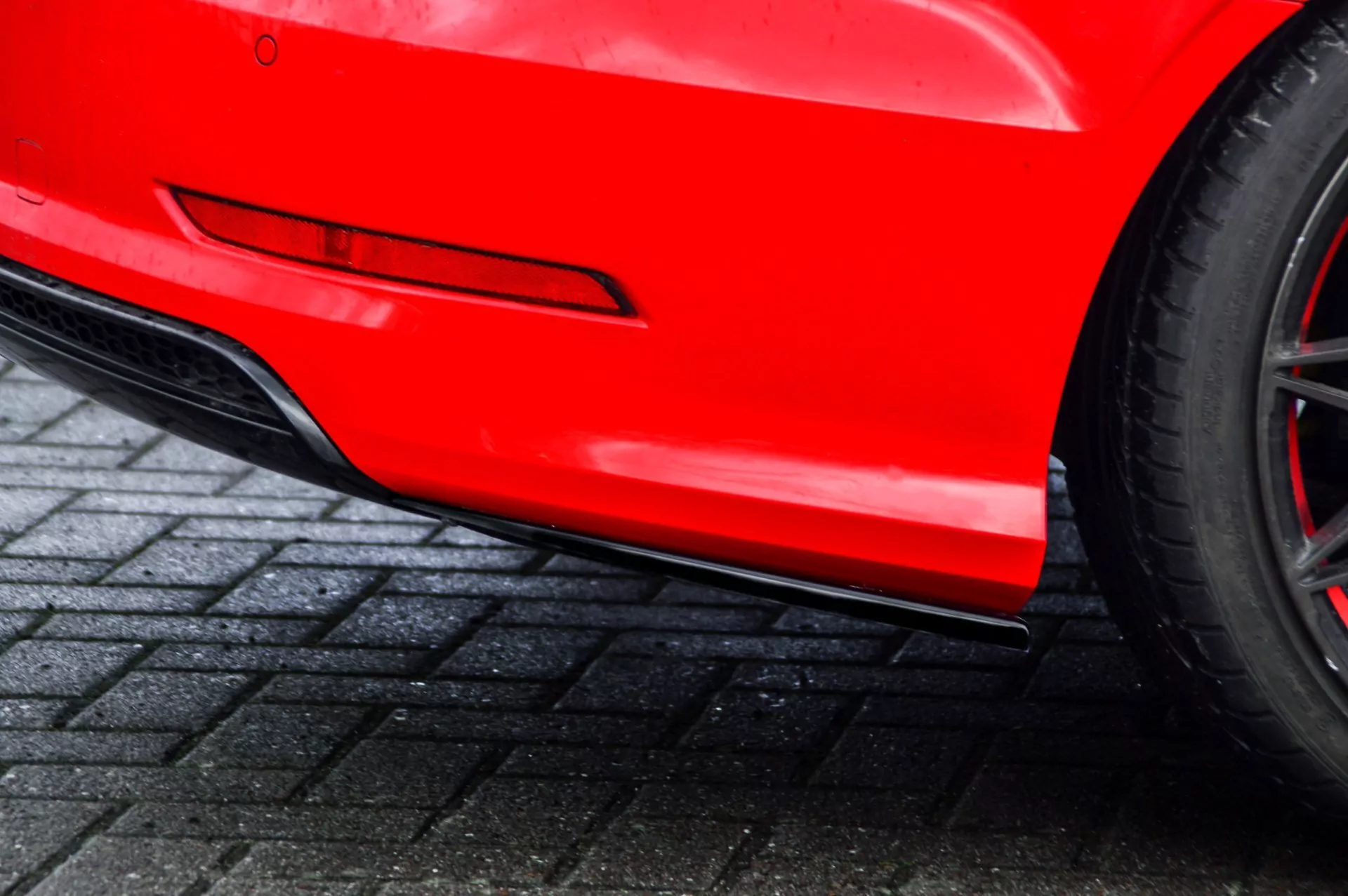 Heckansatz Seitenteile für Audi A3 8V S-Line Limousine + Cabrio