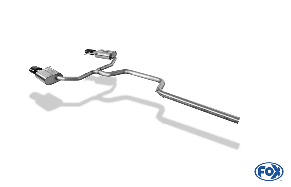 Seat Leon 5F ST - Cupra 290 mit OPF  Halbanlage ab OPF Ausgang rechts/links - 160x90 Typ 38 rechts/links Schwarz