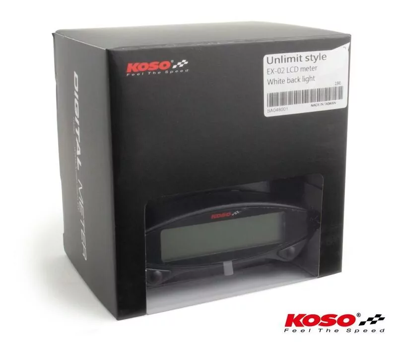 KOSO Digitaler Tachometer, DB EX-02 mit ABE