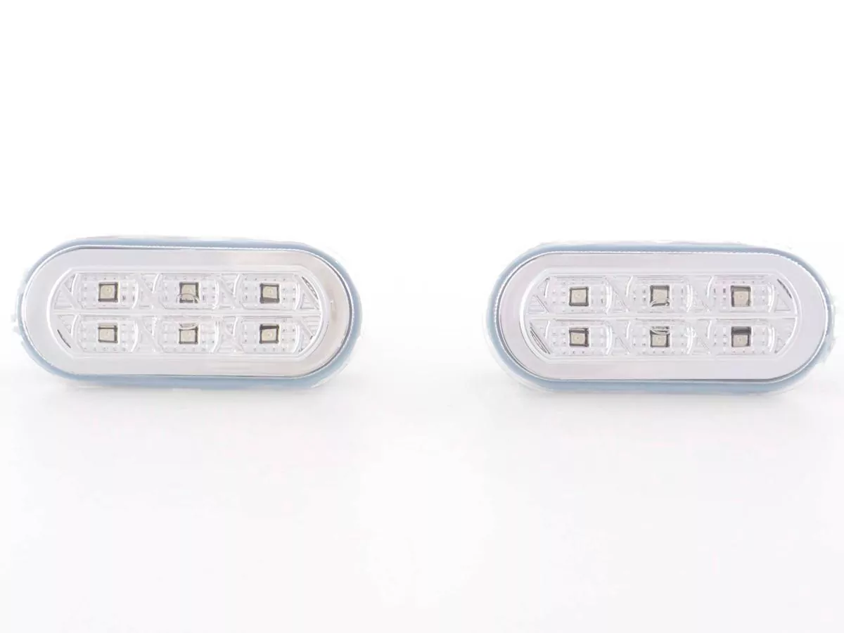 Seitenblinker Blinker Set LED VW Golf 4, chrom