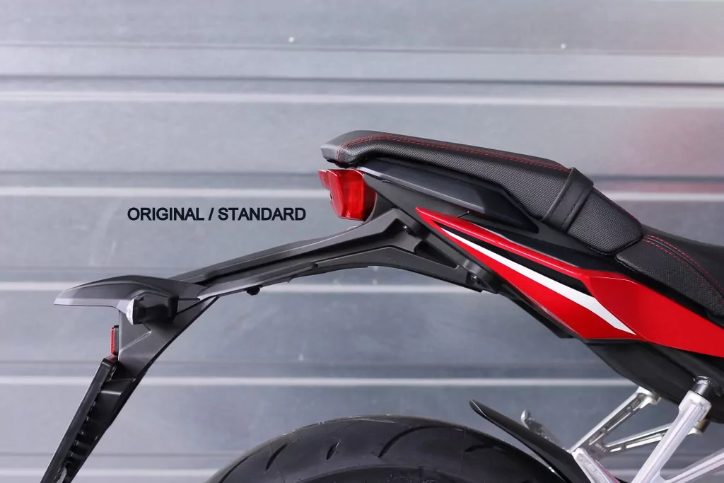 Kurzes Heck - Kennzeichenträger - Kennzeichenhalter für Honda CBR 650 R ab 2019