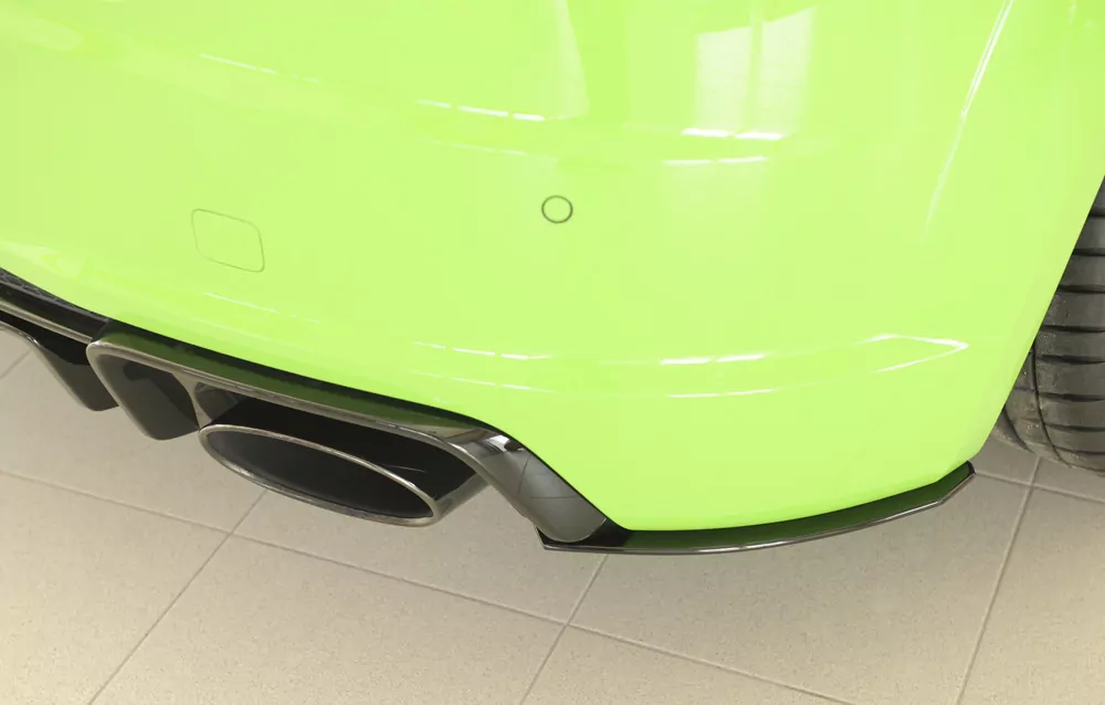 Rieger Heckschürzenansatz seitlich rechts für Audi TT RS (8J/8J1-FV/8S) | Roadster 05.16-08.18 (bis Facelift) nur für orig. Heckschürze TT-RS
