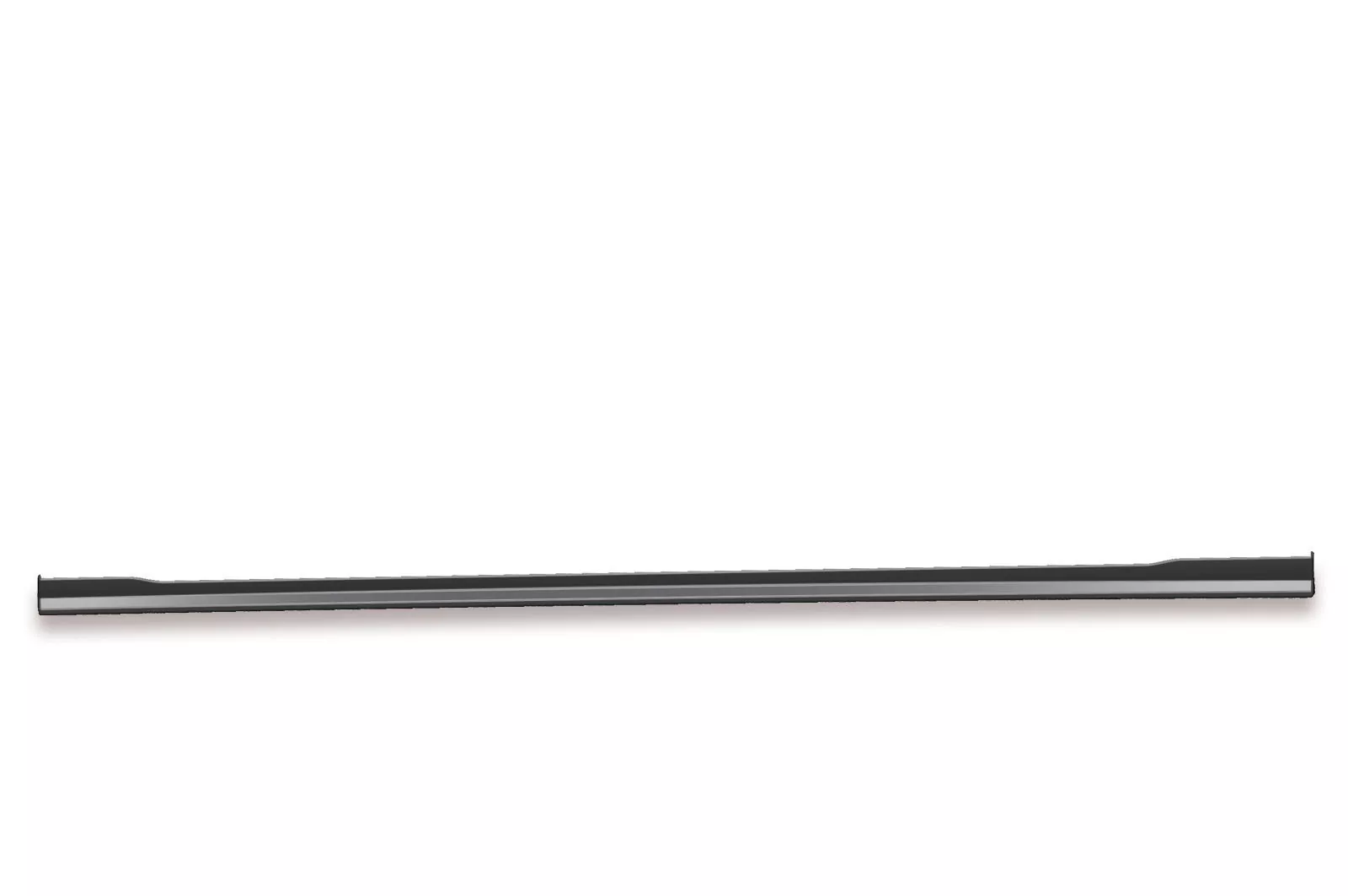 Seitenschweller für VW Polo V Typ 6R / 6C Lackierfreundlich (schwarz matt)