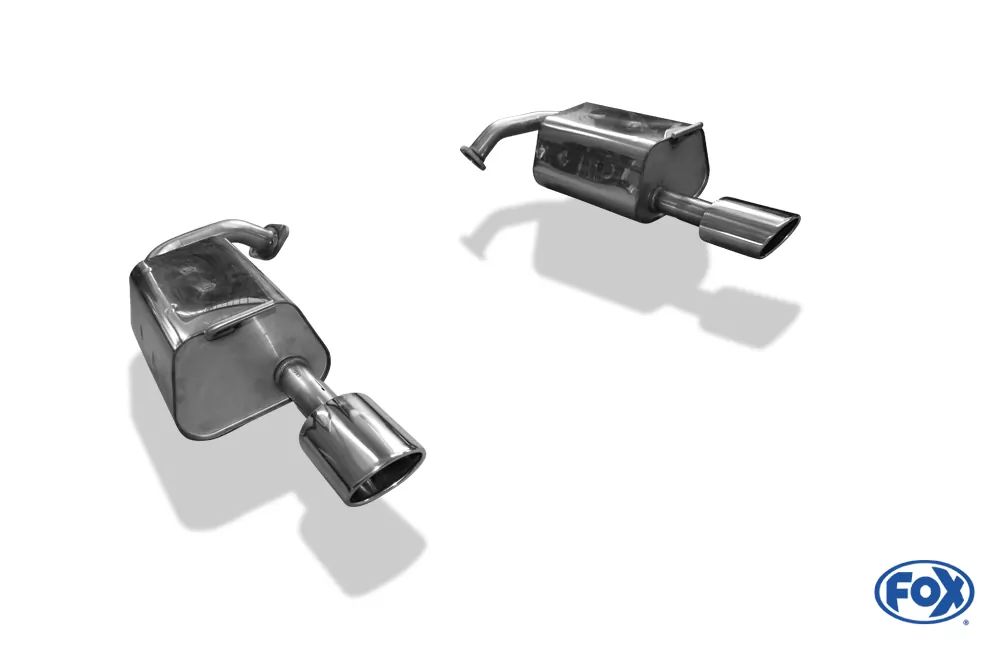 Mazda 6 Facelift  Endschalldämpfer Ausgang rechts/links einflutig - 115x85 Typ 32 rechts/links