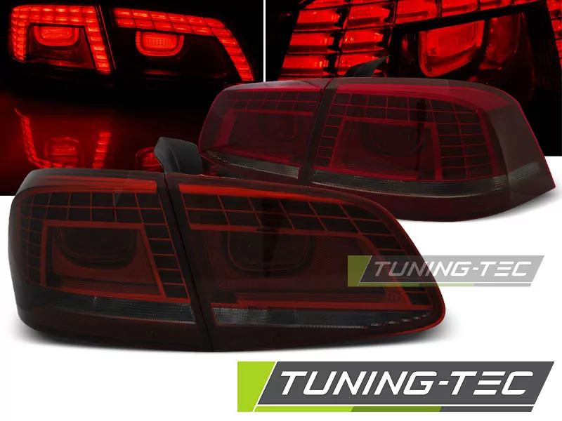 Led Tail Lights Red Smoke Fits Vw Passat B7 Sedan 10.10-10.14