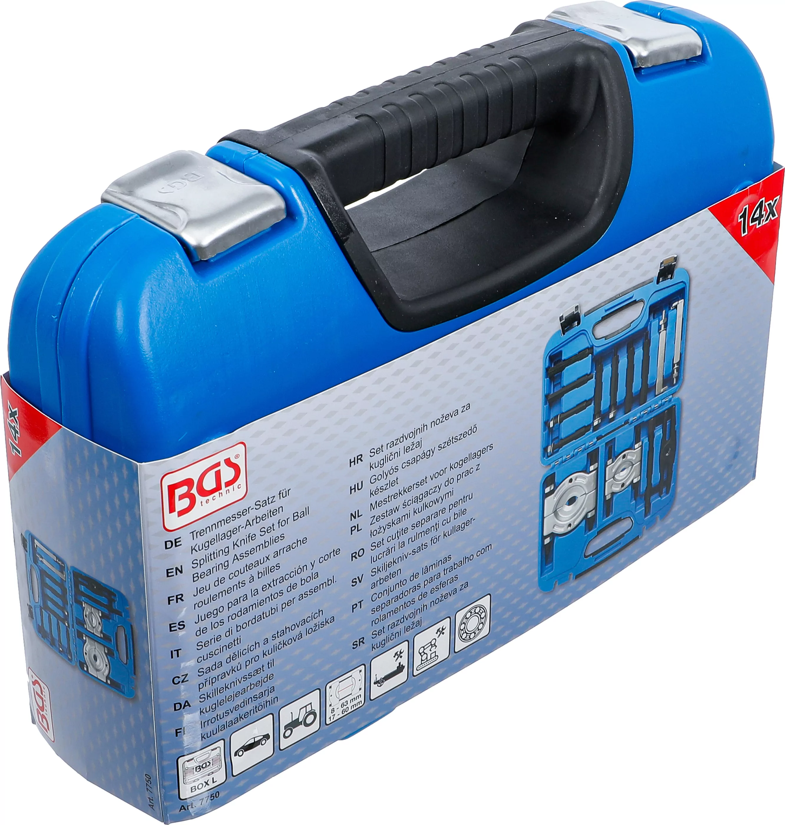 Trennmesser-Satz für Kugellager-Arbeiten | 14-tlg.