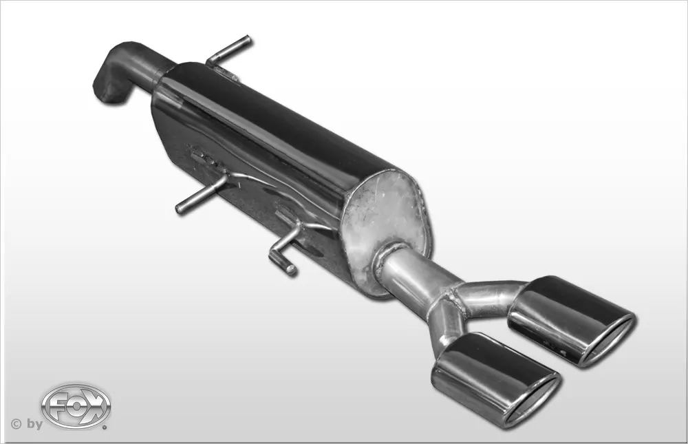 Peugeot 308cc  Endschalldämpfer - 2x106x71 Typ 32