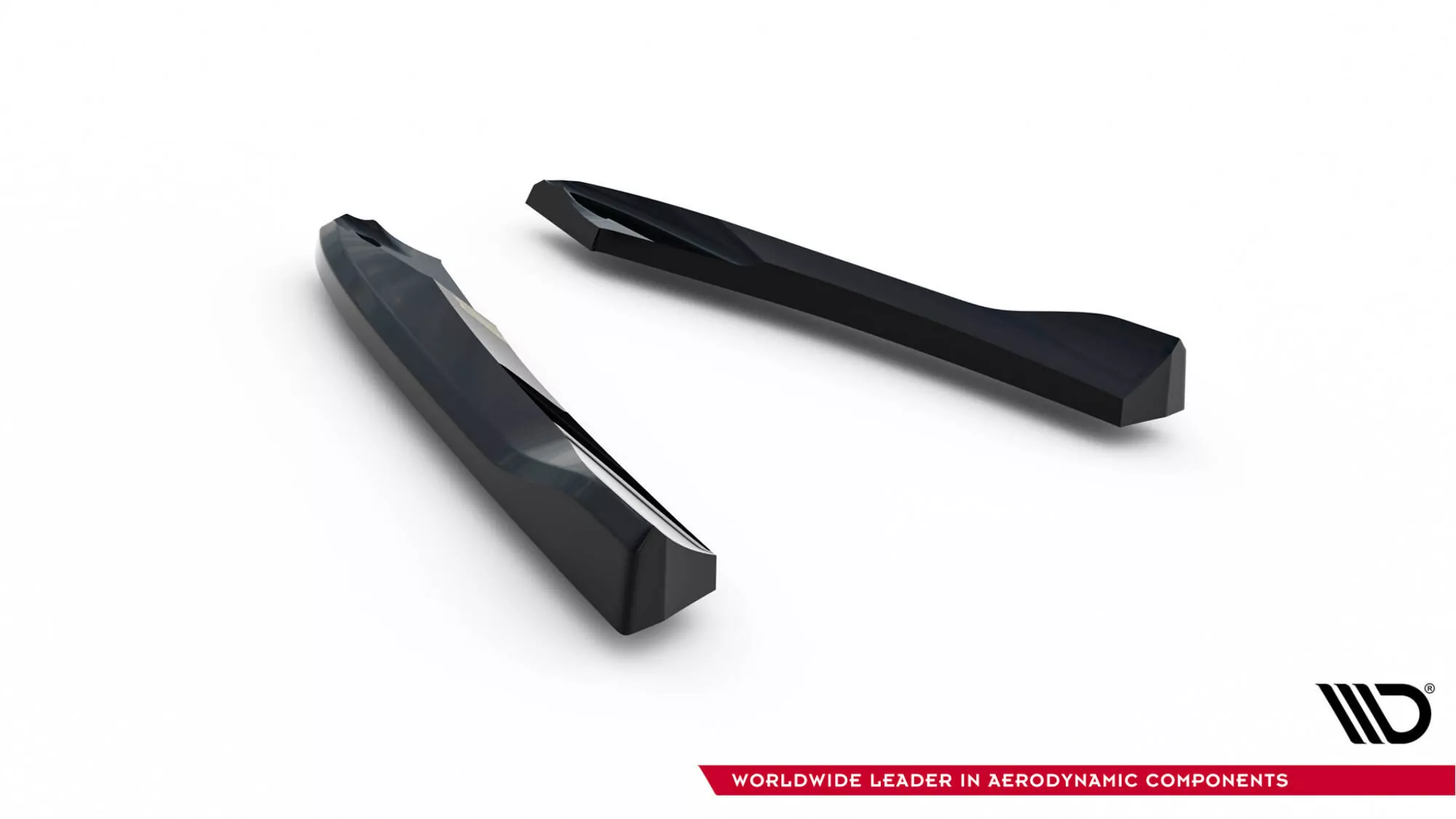 Heck Ansatz Flaps Diffusor Für Audi S5 / A5 S-Line Sportback 8T Schwarz Hochglanz