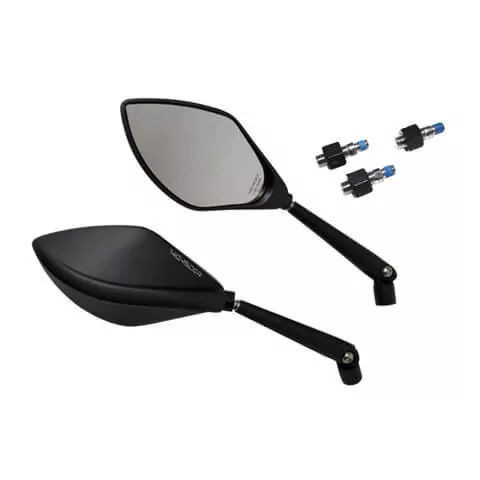HIGHSIDER pro Handlebar Mirror Torezzo Black (Pair)