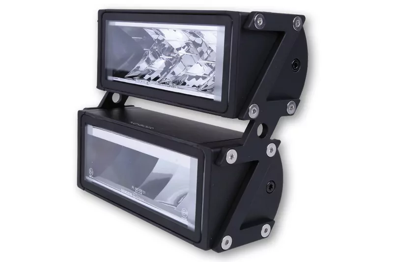 HIGHSIDER pro Scheinwerfer Ultimate LED Schwarz Mit Z-Halter, E-Geprüft (1Stck)