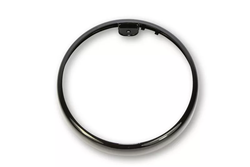 SHIN YO Lampenring für 7 Zoll Scheinwerfer RENO, schwarz glänzend
